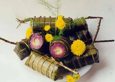 Bánh Tét Miền Tây dịp tết - Ảnh 1