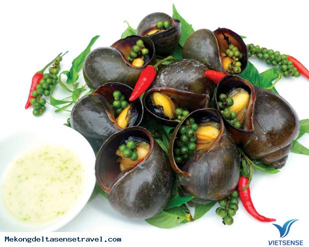 Thơm Lừng Ốc Bươu Nướng Tiêu - Ảnh 2 Thơm Lừng Ốc Bươu Nướng Tiêu - Ảnh 2